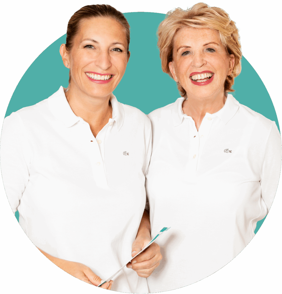 Dr. Paula Göser und Dr. Christel Pfeifer im Haus der Zahngesundheit Köln – Team für ganzheitliche Zahnmedizin und Kieferorthopädie