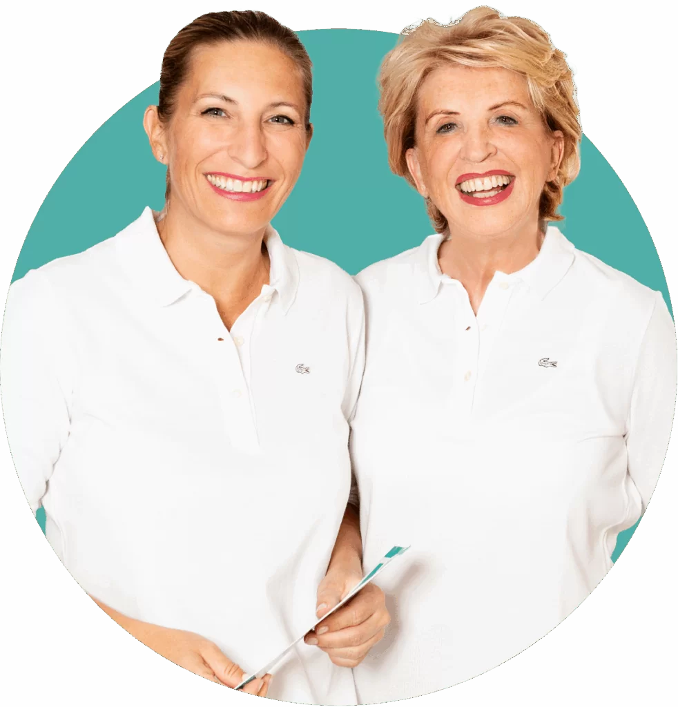 Dr. Paula Göser und Dr. Christel Pfeifer im Haus der Zahngesundheit Köln – Team für ganzheitliche Zahnmedizin und Kieferorthopädie